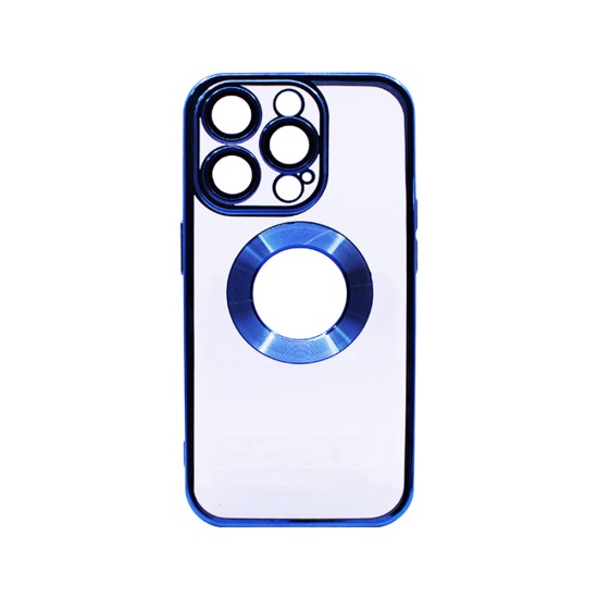 Hard Silicone Case with Camera Protector for Apple iPhone 14 Pro Max Blue Hard Silicone Case with Camera Protector for Apple iPhone 14 Pro Max Blue